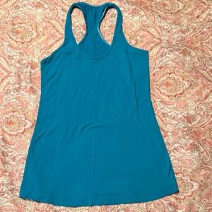 Lululemon Athletica Teal Racerback Tank Top